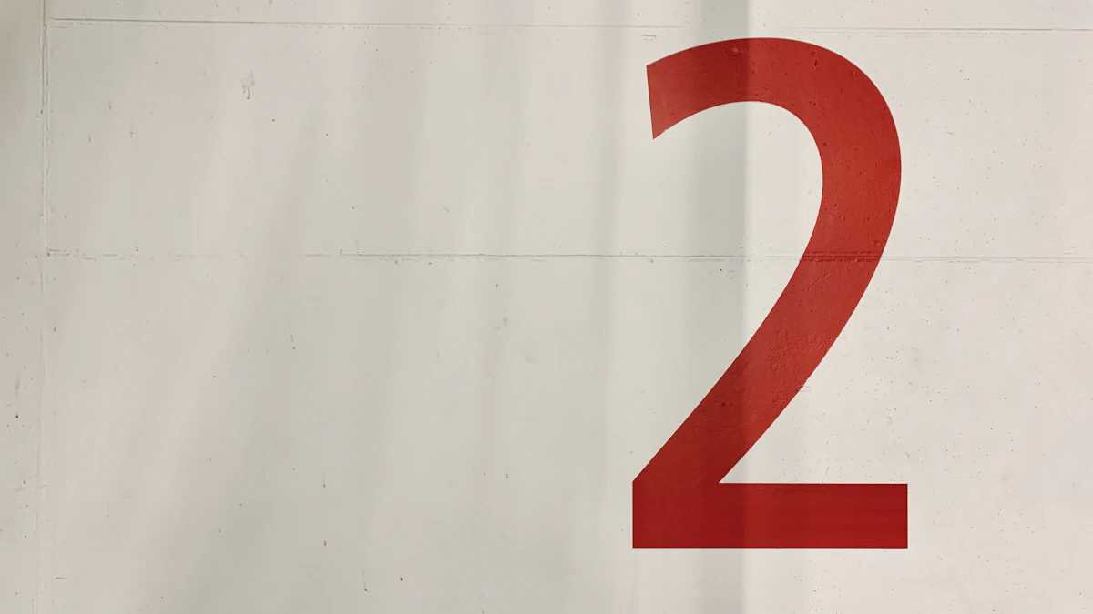 数字の「2」のサイン